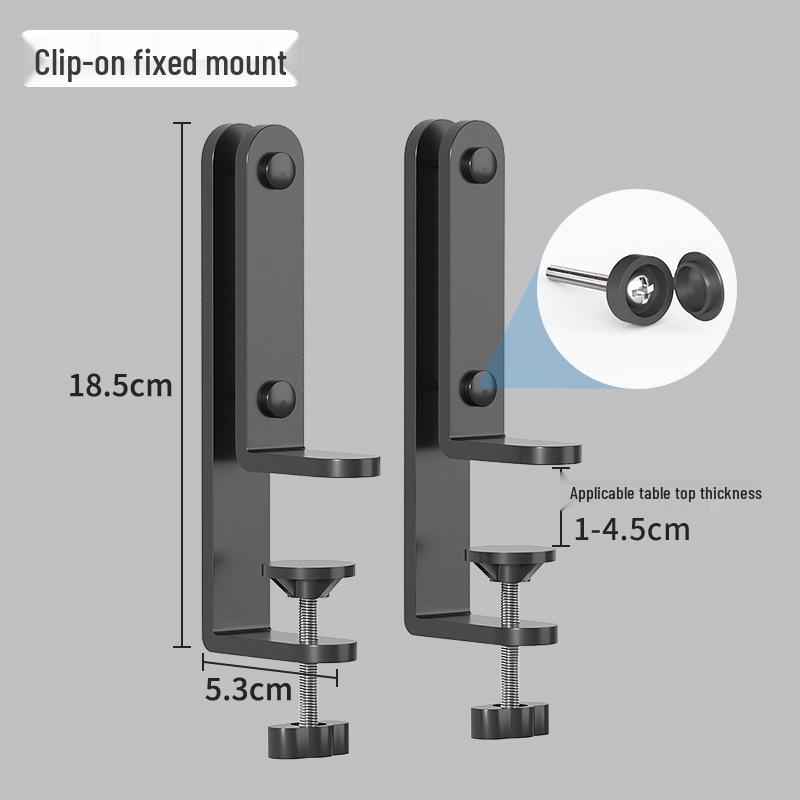 Black Wall-Mounted Pegboard Hooks for DIY Gaming Room Organization