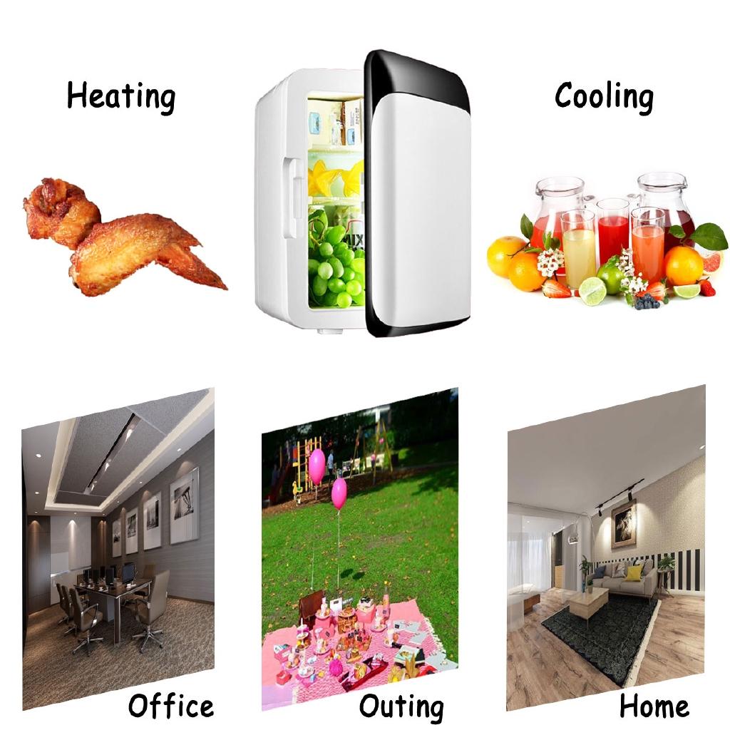 Car Refrigerator Mini Fridge Car Home Dual-use Small Household Refrigeration Dormitory Mini Freezer