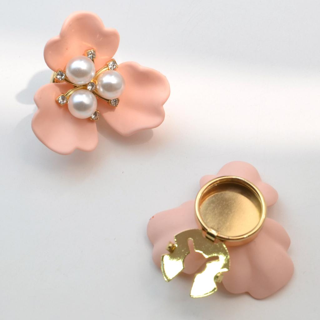 Premium Button Cover Set  Rhinestone Embellished Clips | Shirt Dress Two-in-One | Seamless Installation | Christmas Gift Choice