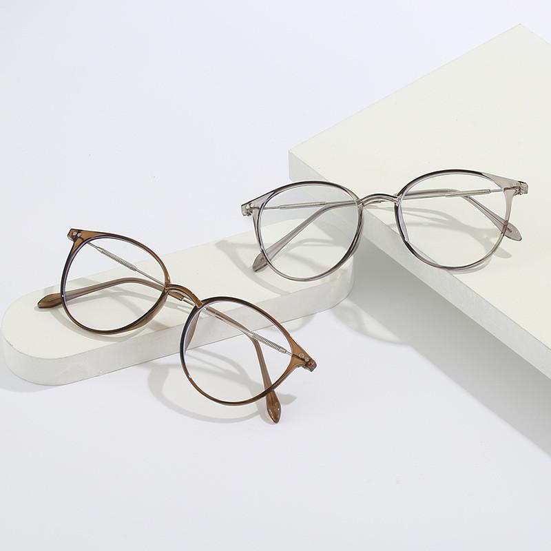 2PCS Fashion Anti-Blue Light Reading Glasses Ultra-Light Eye Protection Readers Eyewear Unisex Elegant Presbyopia Glasses