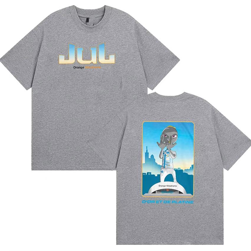 Unisexs Tshirt Fashion Rapper Jules Orange Roller Rink Album 2026 Graphic Luxury Tshirt Unisex Women Short Sleeve Top Street Wear