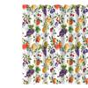 Bathroom Waterproof Curtain Digital Printing Plant Fruit Shower Curtain Free Punching Toilet Partition Curtain Shower Cloth