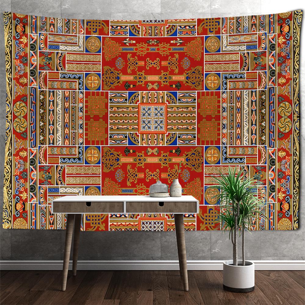 Романтический загадочный узор гобелен настенный психоделический колдовство хиппи Мандала — фото 9