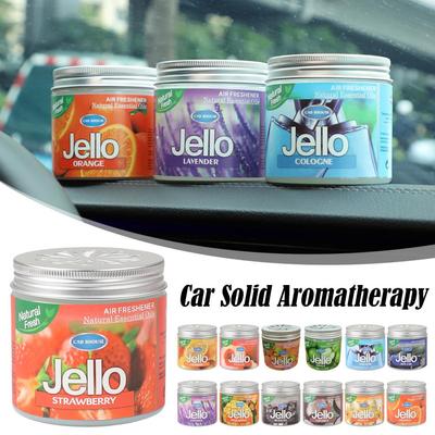 Perfum do samochodu JELLO Samochodowa Solidna Aromaterapia Zapachy Transgraniczne Dekoracja Perfumy do Domu Różne Samochodowe Samochodowe Kreatywna Aromaterapia D4U3