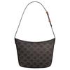 Celine Croque Monogram Zip Closure Leather Tote Shoulder Bag Medium Women Bags Brown 112272CUZ-04LU