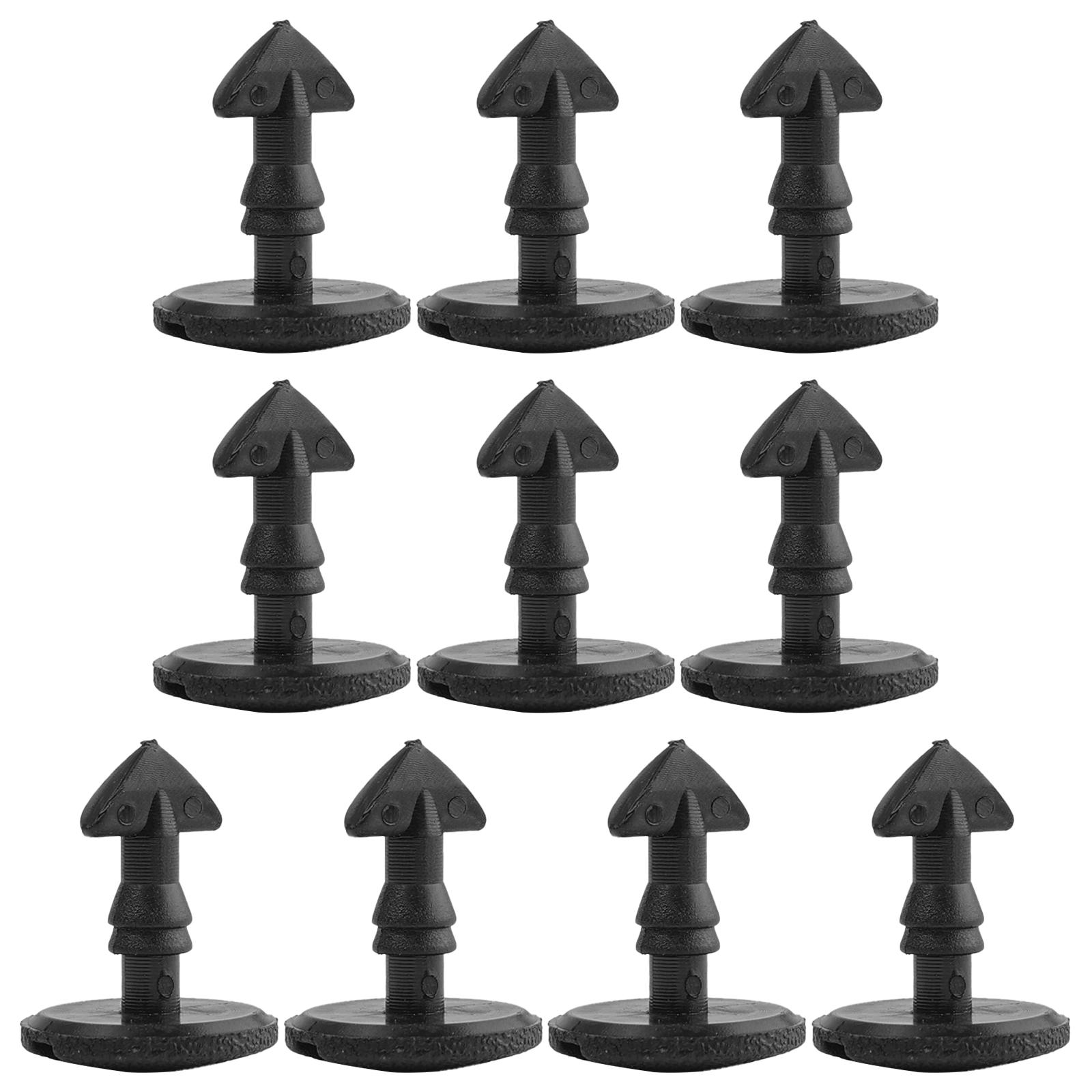 

10 шт. автоматических зажимов для заднего бампера, зажимов для крепления буксировочного крюка, отделка для Land Rover Freelander 2 Discovery 3/4 Range Rover Sport DYR500010