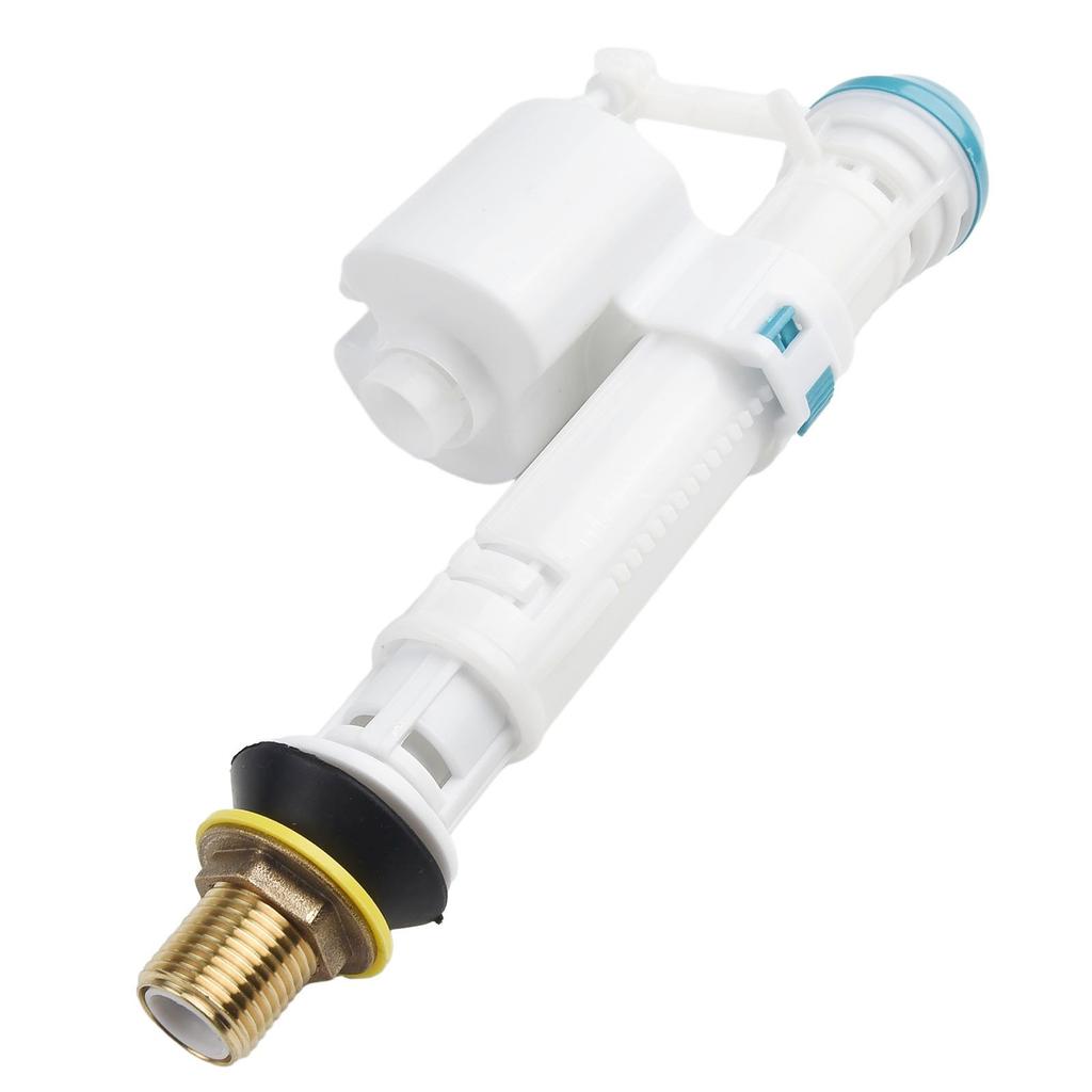 Connector Cistern Fill Valve Quiet Fill White 1/2\"