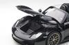 AUTOart Porsche 918 Spyder Beissach Paket Schwarz Metallic Fertigprodukt 1/12