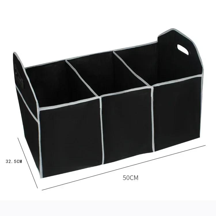 Car Trunk Organizer Folding Organizer Multi Pockets Large Capacity Storage Bag Organizer Storage Box Container Accessories