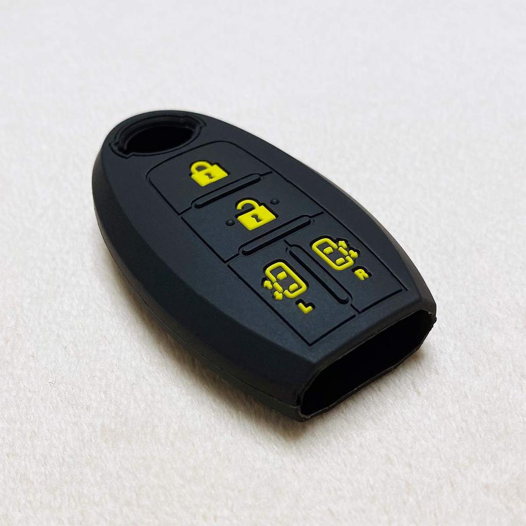 [IKT] Silicone Cover for Intelligent Key for Nissan Cars, Sliding