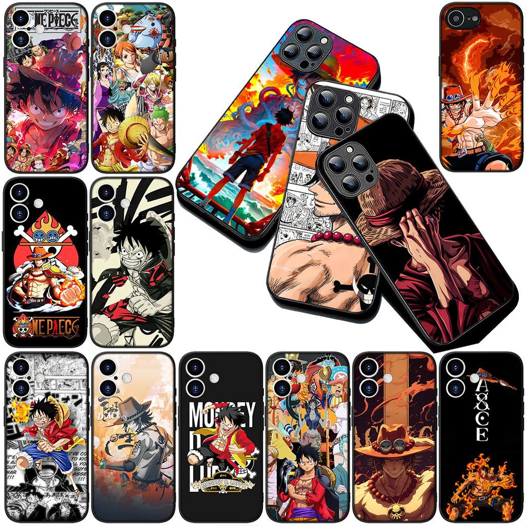 Portgas D Ace One Pieces Luffy Phone Case for Samsung Galaxy S10 S8 S9 Plus A33 A34 A31 70 A71 A72 Note 20 9 8 S10E Cover