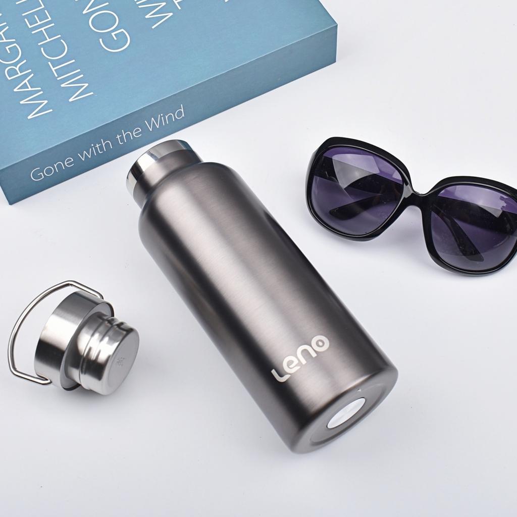 350-1000ml Stainless Steel Sport Water Bottle Large Capacity Double Wall Vacuum Insulated Tumbler Portable Thermos Bottle