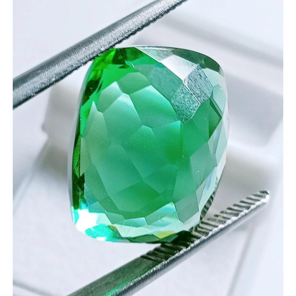 Rare A++ Peridot Green Natural Cushion Cut 18-20 Ct Certified Loose Gemstone