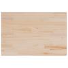Vidaxl Tabletop, 80X50X2.5 Cm, Rectangular, Solid Pine Wood