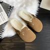 Women Casual Plush Slippers Comfort Warm Home Slippers Ladies Bedroom Shoes Footwear