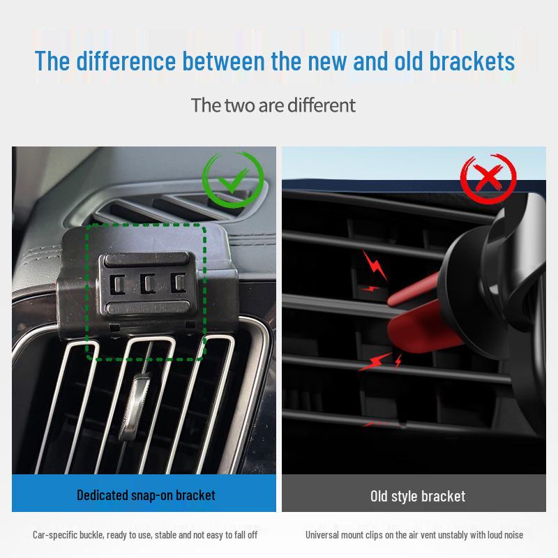 2025 BYD Song PRO Car Screen Mount with Phone Holder and Navigation Bracket