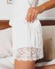 2025 Women's Summer Lace Suspender Pajama Set - Two-Piece