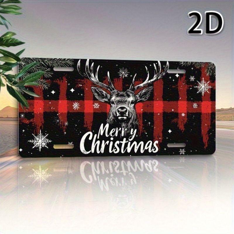 Motorcycle Souvenir License Plate, Metal Auto Wall Decor 15x30cm