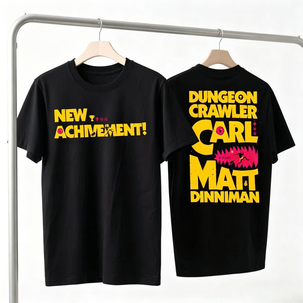 Dungeon Crawler Carl Shirt Goddamnit Donut SciFi Tee Graphic Short Sleeve Shirt Unisexs Clothing and Womens 2026 Summer T Shirt