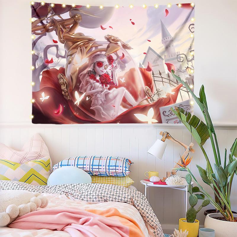 Digital Printing Background Cloth Anime Game Fifth Personality Hanging Blanket Wall Cloth Dormitory Bed Head Decoration Cloth