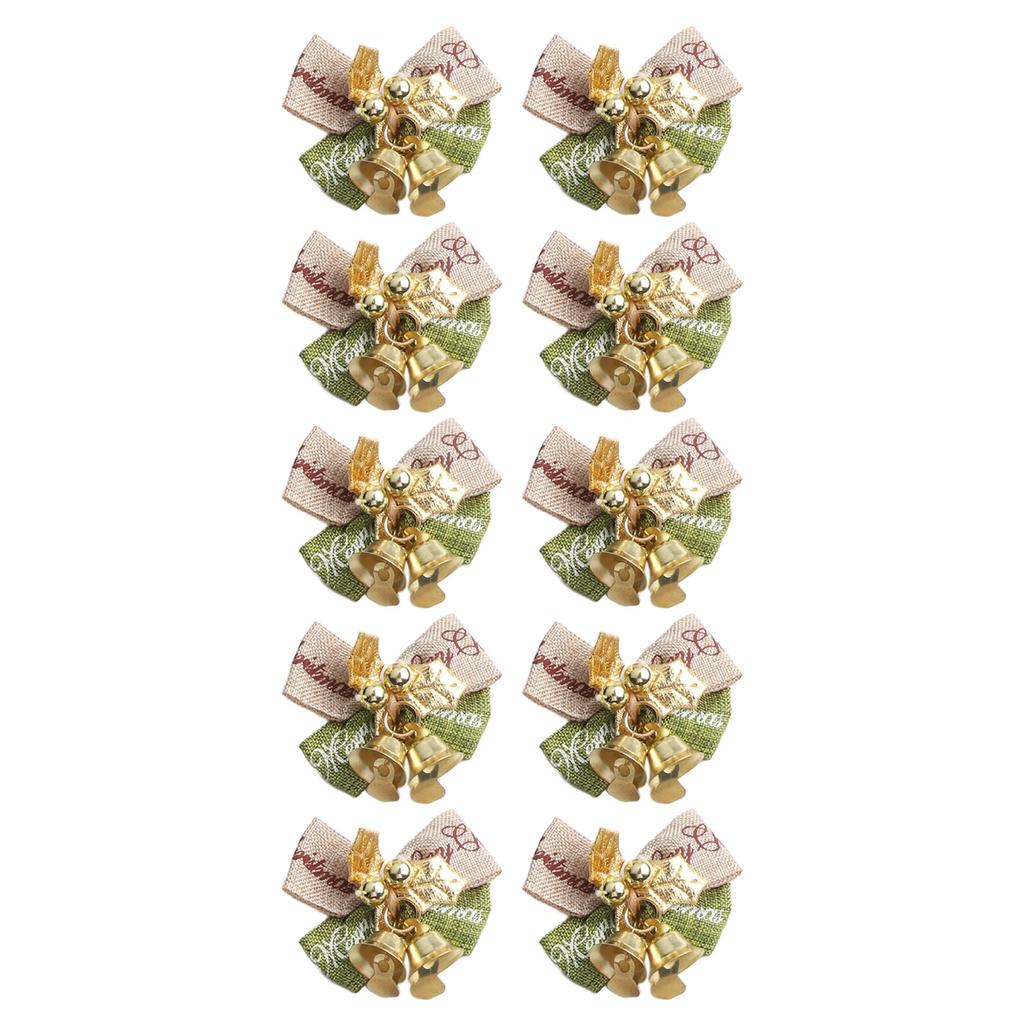 Christmas Decorations Christmas Tree Bows Holiday Ornaments High-quality Cloth
