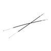 2 PCS Outboard Motor Throttle Cable Professional Metal 6L2 26301 00 for Outboard 2 STROKE 9.9 15 20 25 HP