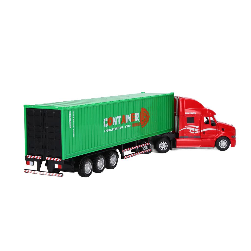 Container Truck Model 1:48 Vivid Exquisite Beautiful Decorative Toy Ornament for   3 Years Old