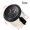 0-190 Ohms Universal 52mm Boat Fuel Level Gauge Marine Yacht Trim Tank Indicator