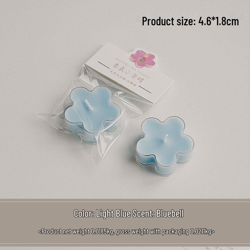 

Романтическая свеча-подсвечник ручной работы с красочным цветочным дизайном - Сувенирный подарок для ароматерапии, украшение