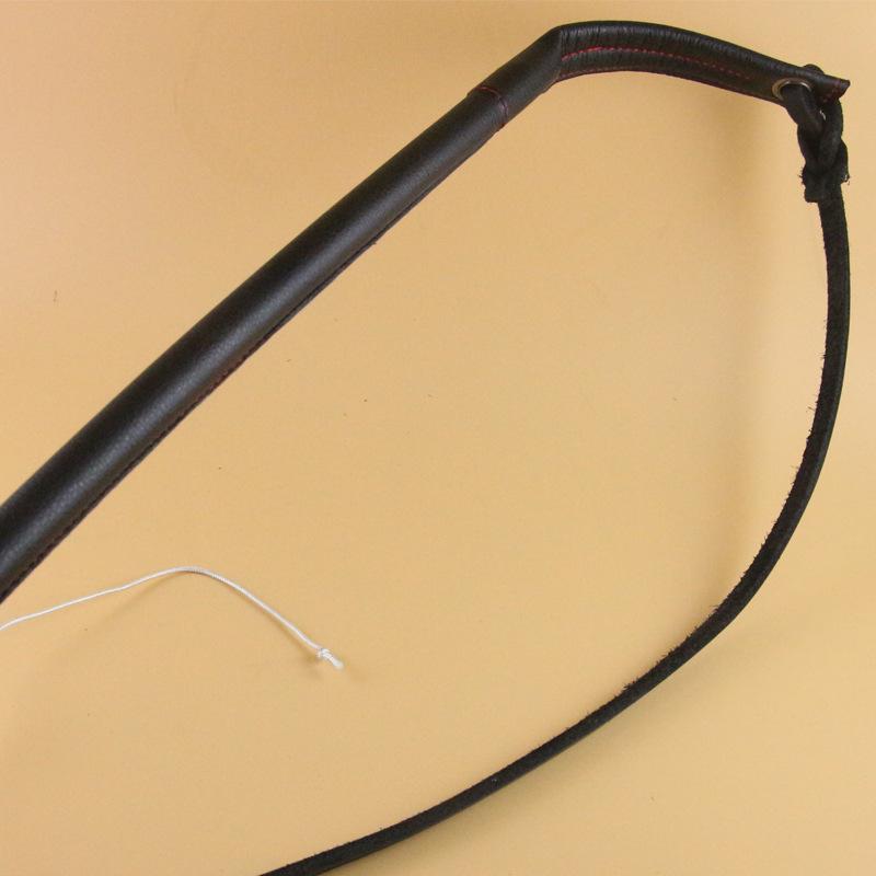 Bicz do szkolenia psów ze skóry bydlęcej dla owczarków niemieckich i psów pracujących