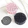 Wrought Iron Mosquito Coil Holder with Lid - Fireproof, Anti-Scald Incense Burner for Indoor Use.