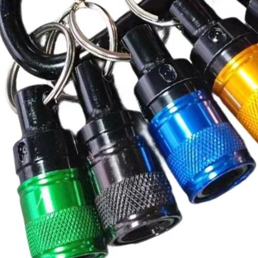 

6Pcs Lightweight Carabiner Socket Extension Rods 1/4 Inch Quick Change Drill Bits Set For Outdoor Camping Hiking Power Tools China Mainland