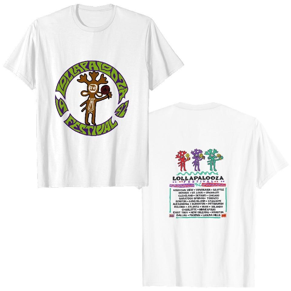 Lollapalooza 1992 Music Festival T-Shirt, Lollapalooza 1992 Shirt L