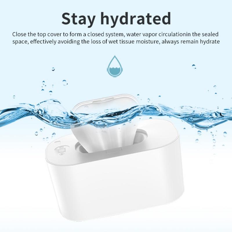 Wet Wipes Heater Portable Household Wet Wipes Heating Box Constant Temperature Wet Wipe Machine