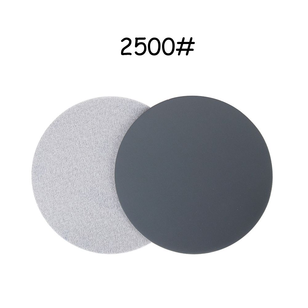 5/10/20Pcs Abrasive With Loop Wet or Dry Sandpaper Pads Sanding Disc 60 - 10000 Grit 5'' 125mm