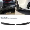 2 Pcs Rear Splitter Lip Spoiler Glossy Black Left Right Bumper Diffuser Splitter Kit for 3 Series  0 M Sport 2019‑2022
