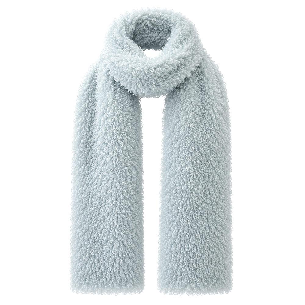 Thickened Plush Scarf Faux Sherpa Neck Scarf New Neckerchief Wrap Women Girl