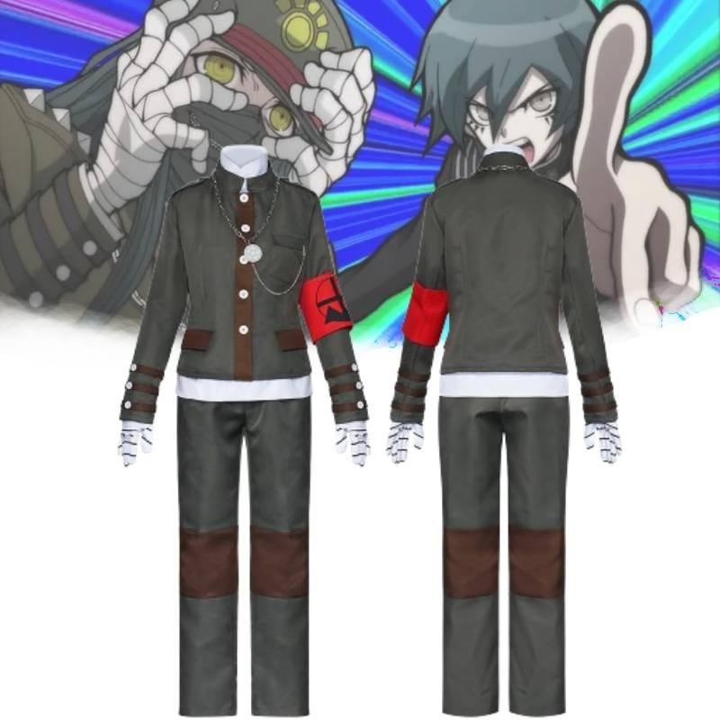 New Danganronpa Shinguji Cosplay Costume Set Anime Game Uniform