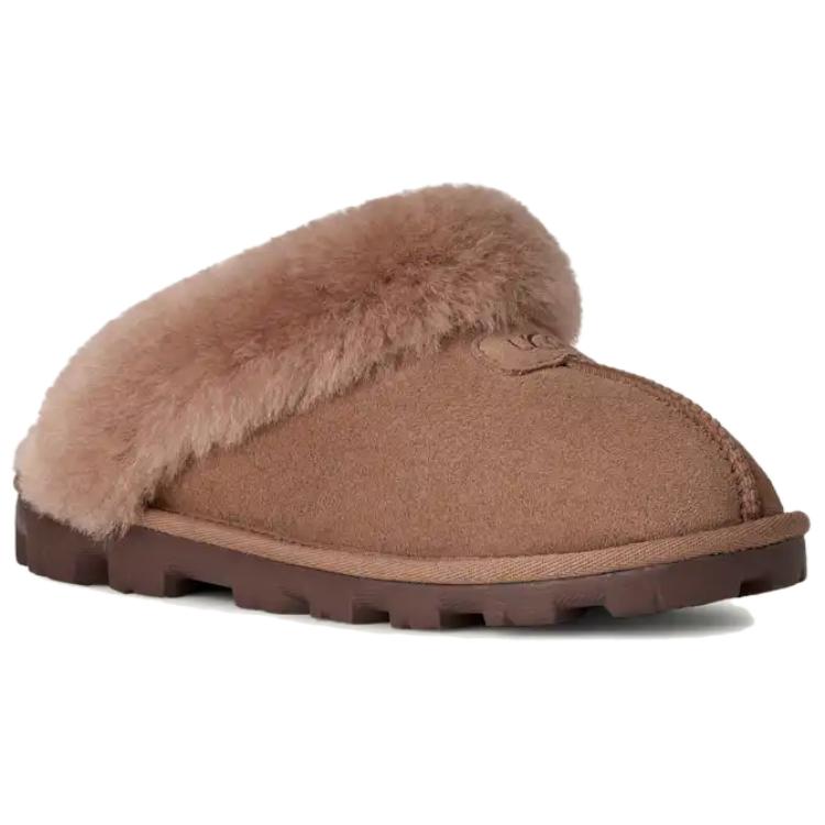 UGG Coquette Slipper Rocky Oak Women Sneakers Brown 5125-RYK