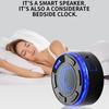 IPX7 Shower Speaker With RGB Lights & LED Display, Bluetooth Speaker With Detachable Suction Cup, 360° Clear Sound, Portable For Home & Travel