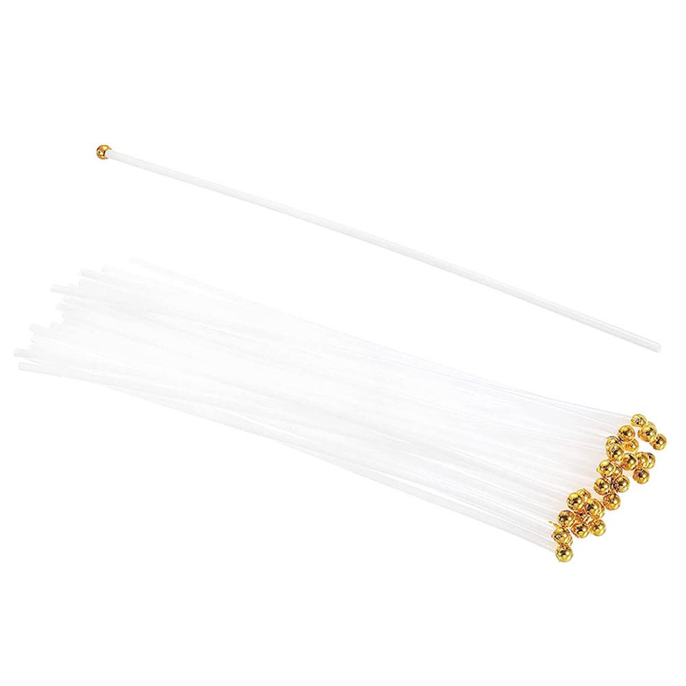 

100Pcs Flagpole for Handheld Flag Lightweight Plastic Flagpoles Suitable for Table Flags DIY Craft and Festive Decorations 28X1X1CM