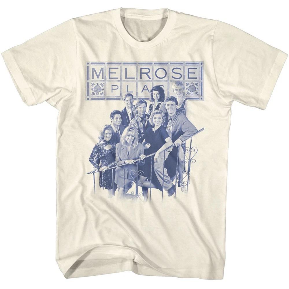 

Melrose Place TV Show Cast Group Shot Photo On Stairs Men s T shirt M