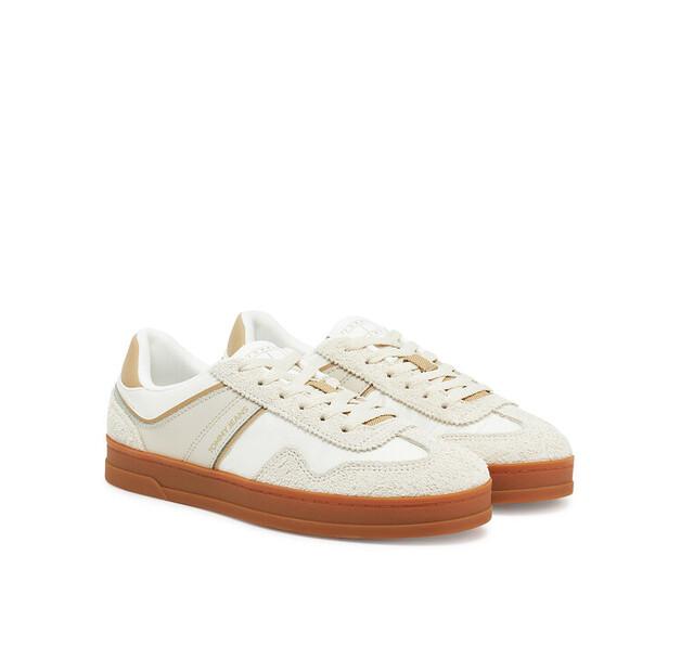 Tommy Jeans кроссовки The Greenwich Mix Media EN0EN02730 бежевый