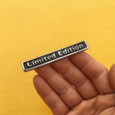 1pc Car Rear Fender Trunk Emblem Decal Metal Sticker Car Badge Styling Decoration Sticker Motorcycle Auto Exterior Accessories