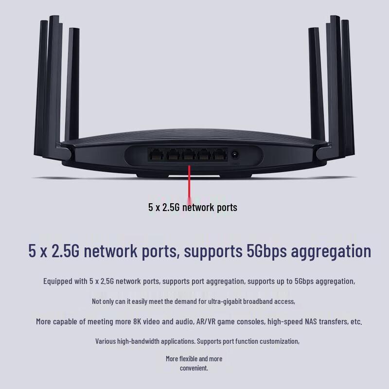 Tp-Link WiFi 7 Gigabit Dual-Band Gaming Router (CN Version)