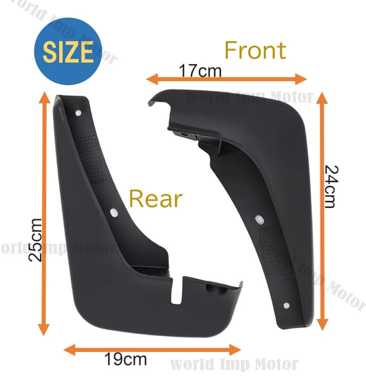 For Toyota Probox 160 4 Splash Flaps Mudguards/Flaps Succeed, XP50, XP160, (2002-2020) - Guards/Mud (Genuine/Aftermarket)