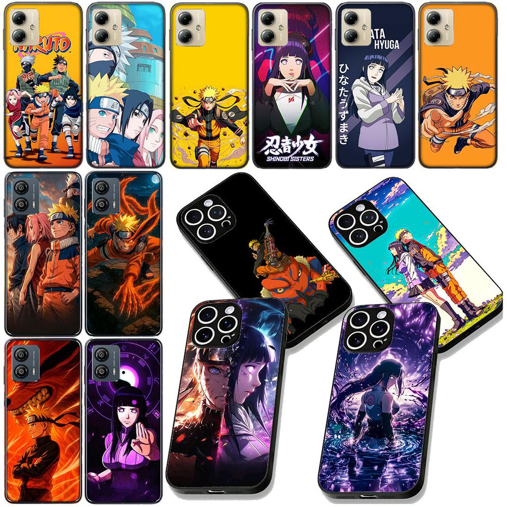 Hinata Hyuga Narutos Phone Case for Samsung Galaxy S22 S21 S20 FE Ultra Plus A35 A36 A37 A33 A34 A04 A71 Protective Cover