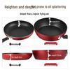 Chuidahuang 26CM Deep Non-stick Frying Pan