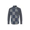 Louis Vuitton X Nigo Mngm Waves Giant Damier Flannel Shirt 1A7X96