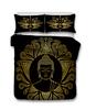 Buddha Duvet Cover Set Religion Mandala Style 3D Print Comforter Cover King Queen Size For Kids Teen Adult Polyester Bedding Set